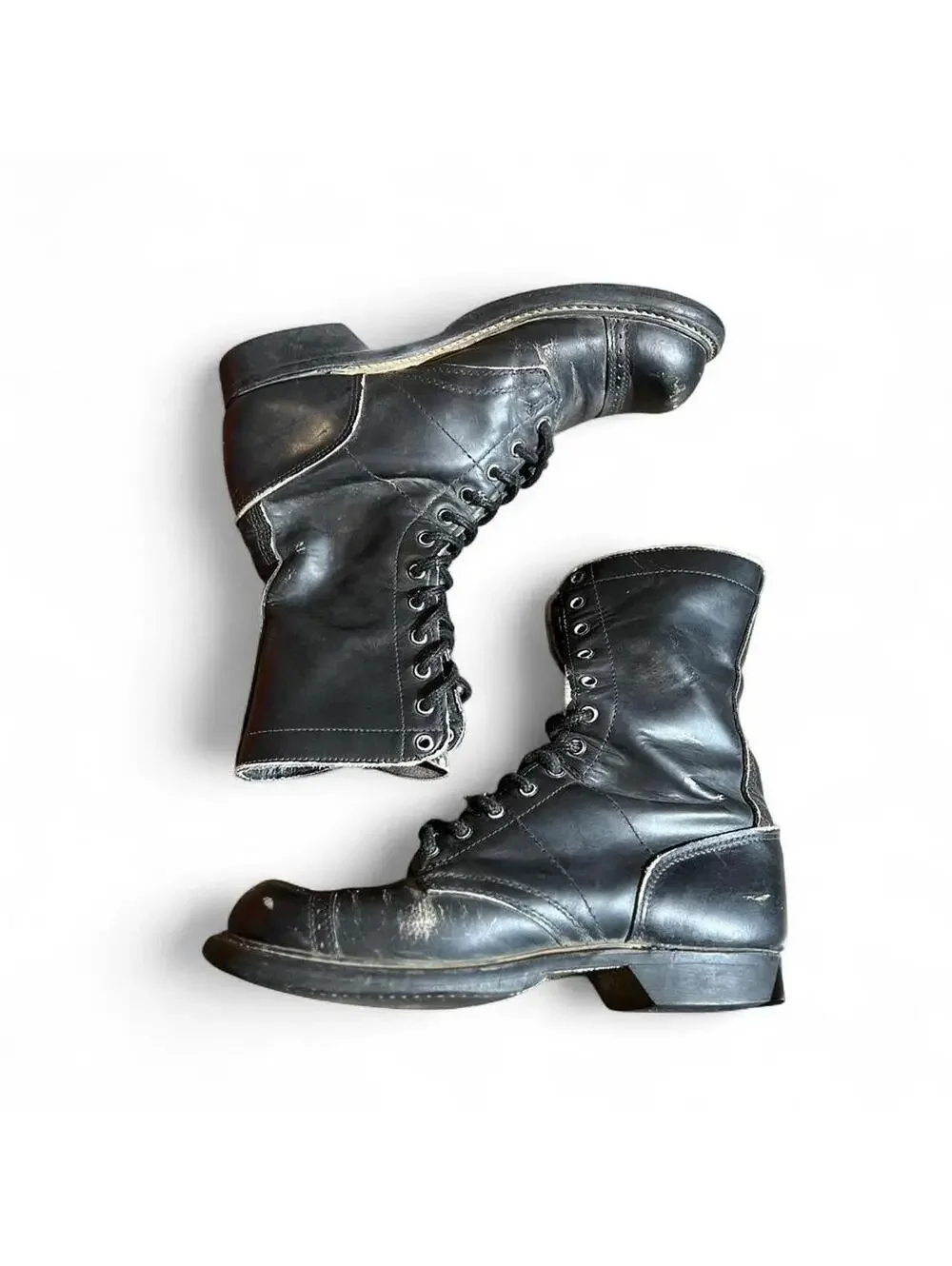 Vintage Double H Quality Combat Jump Boots